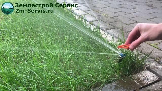 Запуск системы автоматического полива весной. От компании Землестрой Сервис.