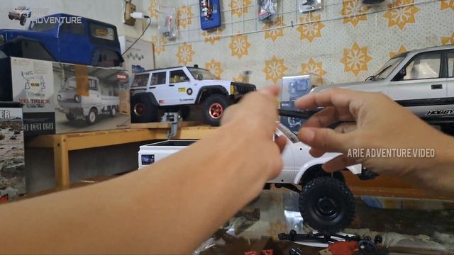 Unboxing Rc WPL C 24 Toyota Hilux 1/16 RTR