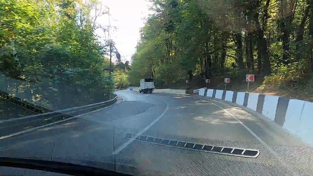 Сочинский серпантин Timelapse