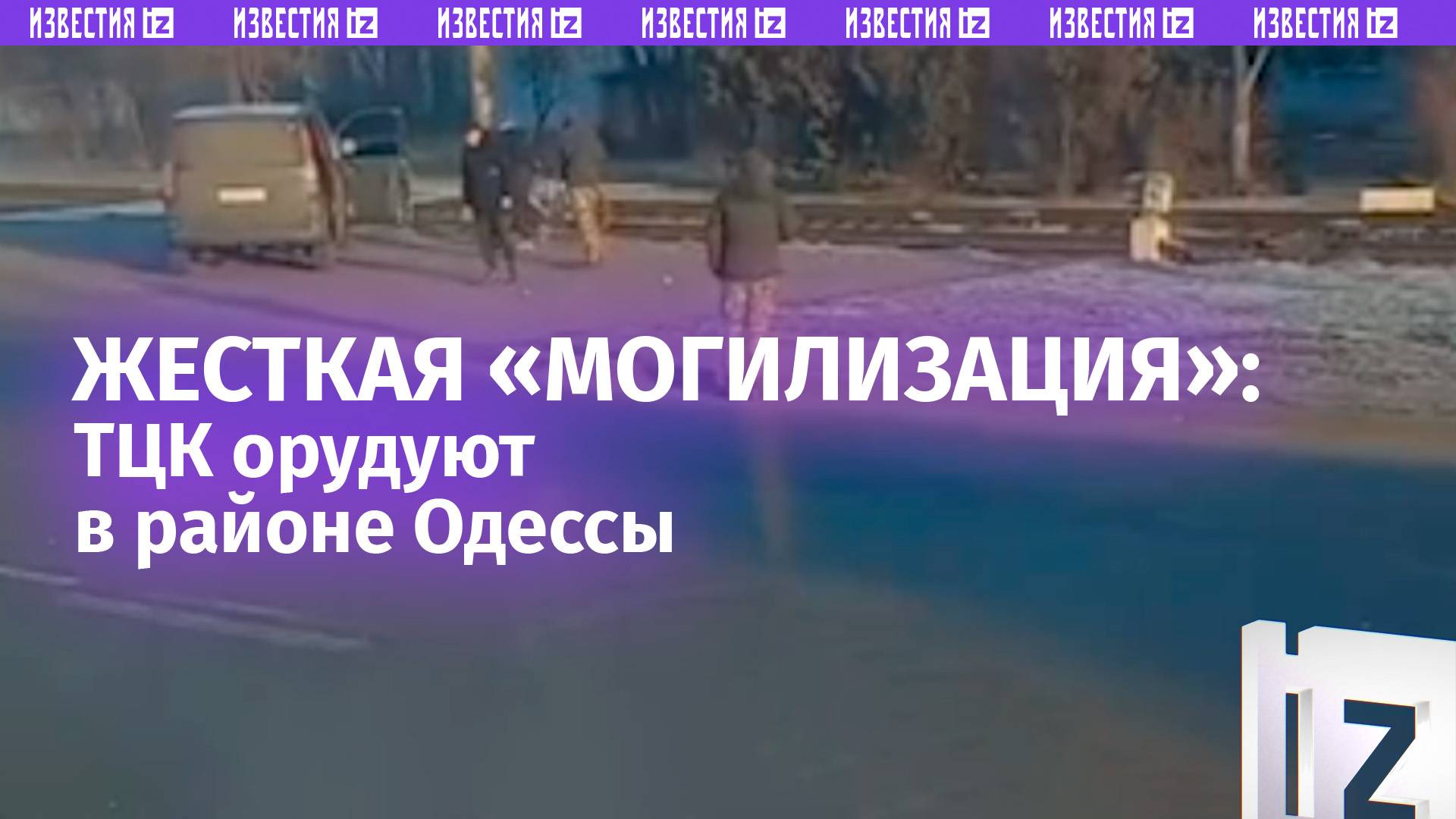 Избили и посадили в бус — ТЦКшники скрутили мужчину в Одесской области / Известия