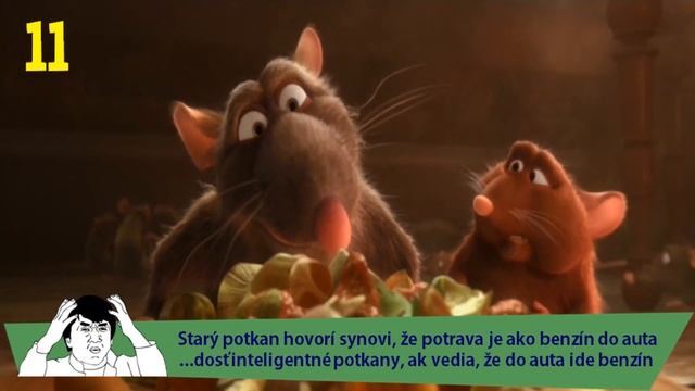 Ratatouille | Logika v kreslených a animovaných filmoch ?! | Snakess | SK&CZ