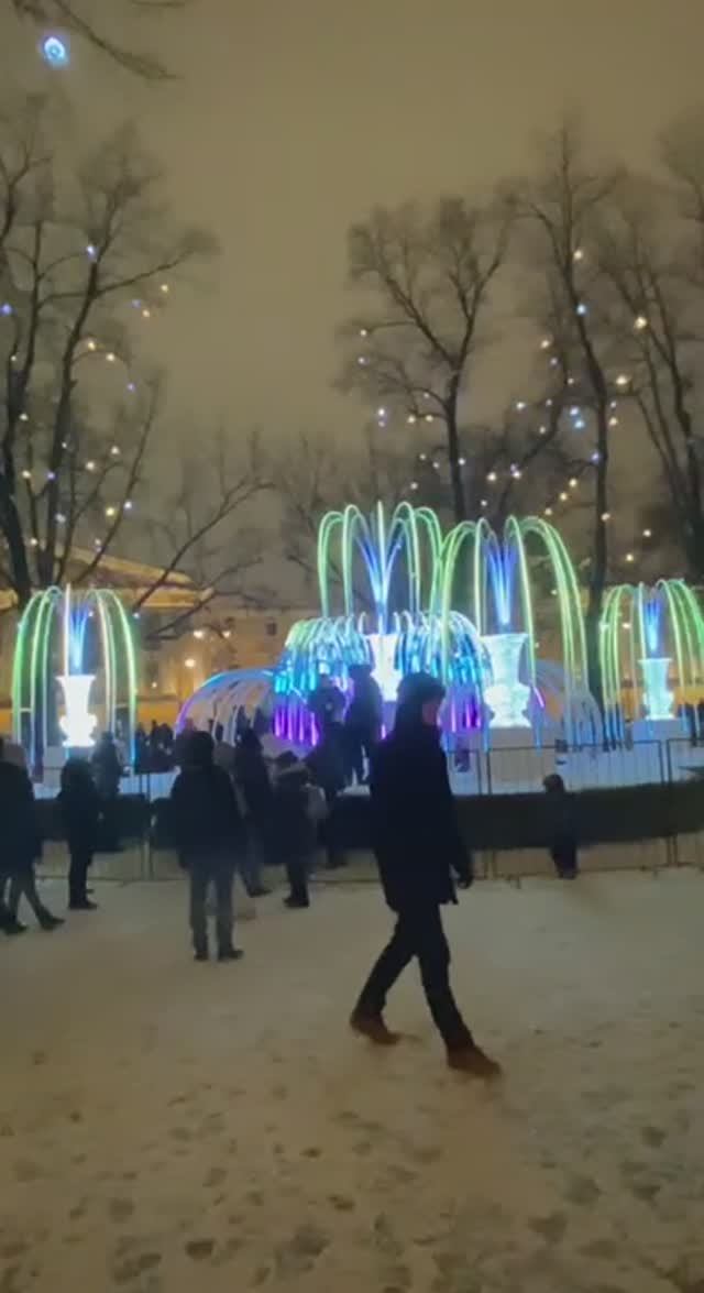 Сад Зимнего Дворца 💥НОВОГОДНИЙ Санкт-Петербург 2025
