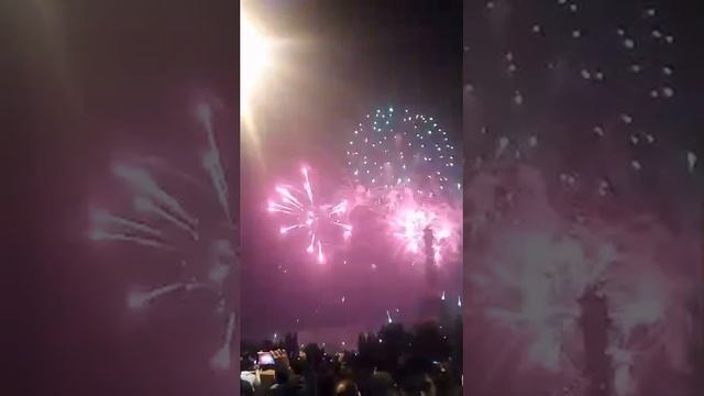 New year night celebrated at bahria town Lahore