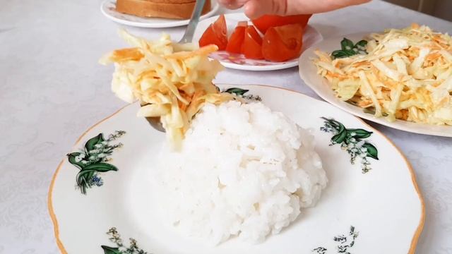 Готовится Быстро, Легко и Полезно! Рисовая каша на завтрак.Risovaya kasha. Күріш ботқасы.
