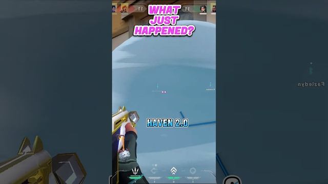 You need 110% Luck to Survive This #valorant #shorts