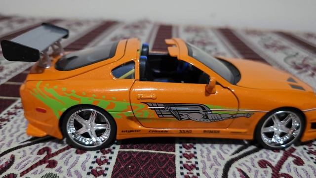 BRIAN'S TOYOTA SUPRA JADA TOYS 1/24 SCALE