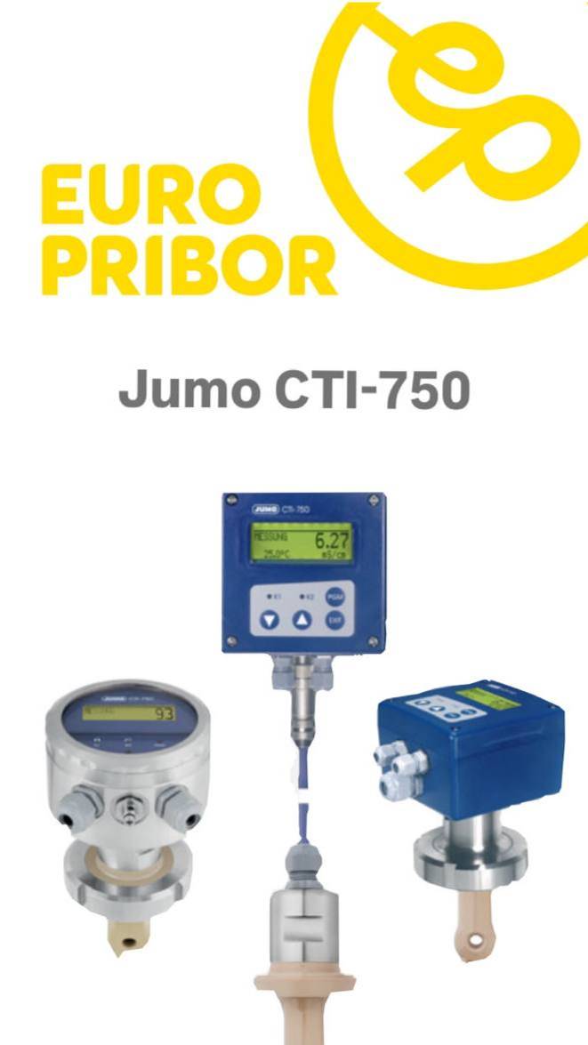 Обзор кондуктометра JUMO CTI-750