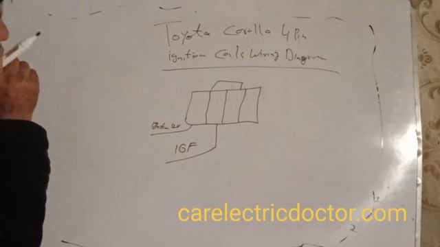 Toyota corolla 4pin ignition coils wiring diagram urdu