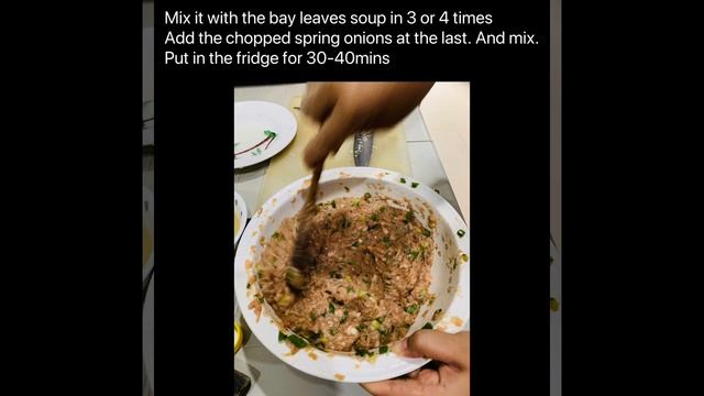 This is how to make Pork And ChineseCabbage dumplings stuffing,one of Chinese dumplings flavors