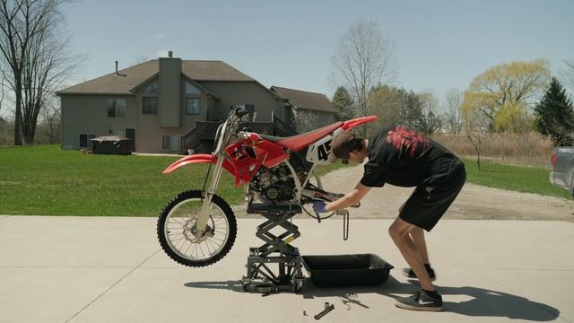 Turning My CR80R Into A CR80RB! [CR80 | CR85 Small Wheel To Big Wheel Conversion]