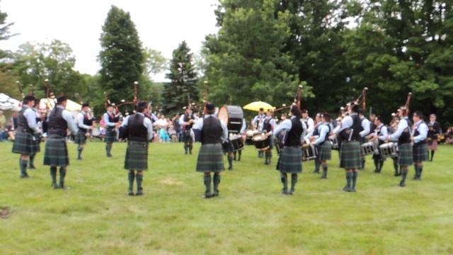 78th Highlanders (Halifax Citadel) at the Fredericton Highland Games 2013