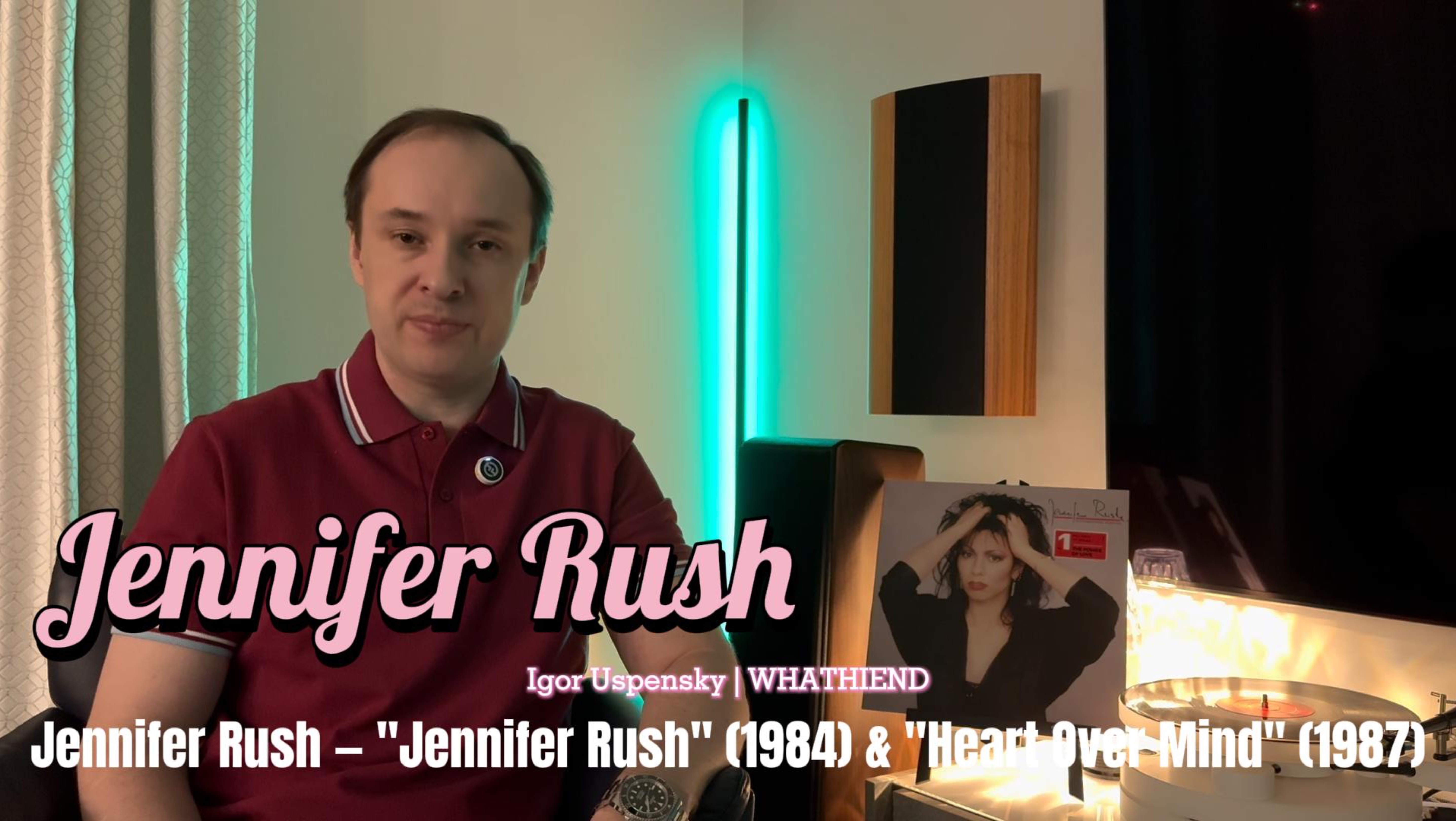 Обзор винила: Jennifer Rush — "Jennifer Rush" (1984) и "Heart Over Mind" (1987)