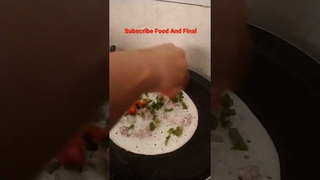 Veg Uttapam | Uttapam Recipe | Onion, Tomato, Capsicum Uttapam