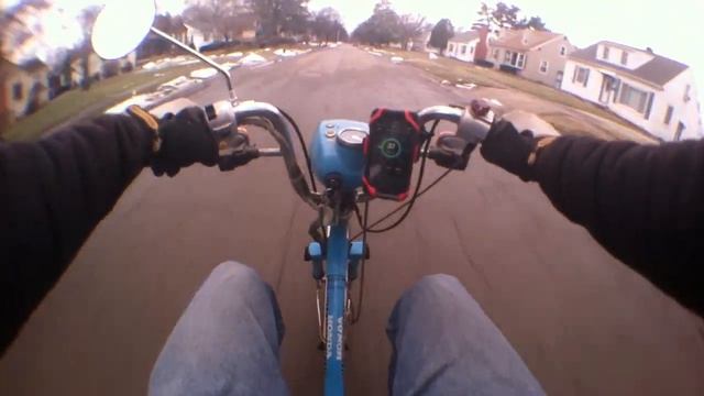 Svader-rater Honda Express NC50 rockets and then . . .