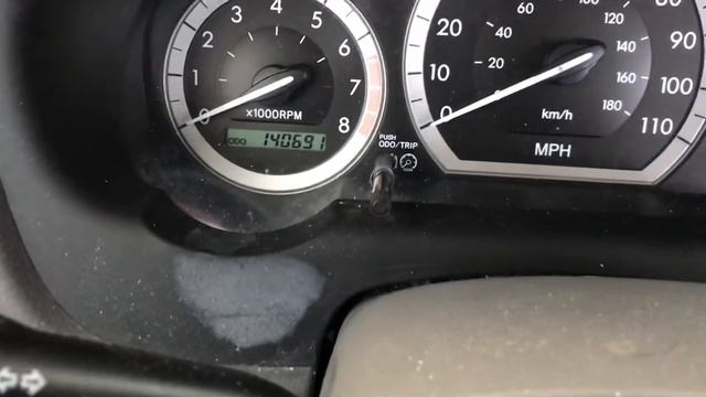 2007 Toyota sienna maintenance light reset