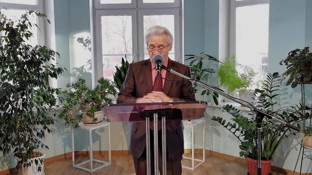 Проповедь "Абсолютная уверенность в Боге.  
В чём она заключается?" -  Бахтин Виталий
