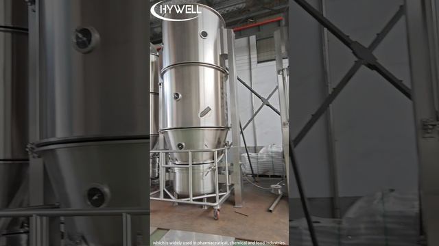 500Kg fluid bed granulation / fluid bed processing from China Hywell
