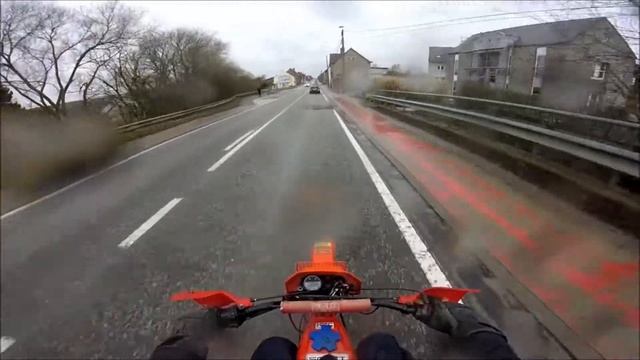 honda mt5 ride with passenger gopro