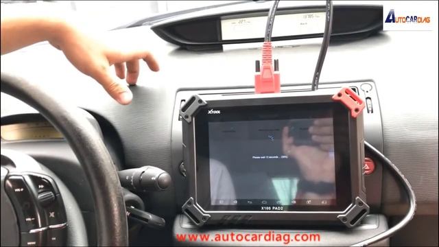 Xtool X100 PAD2 read pin code  User Guide