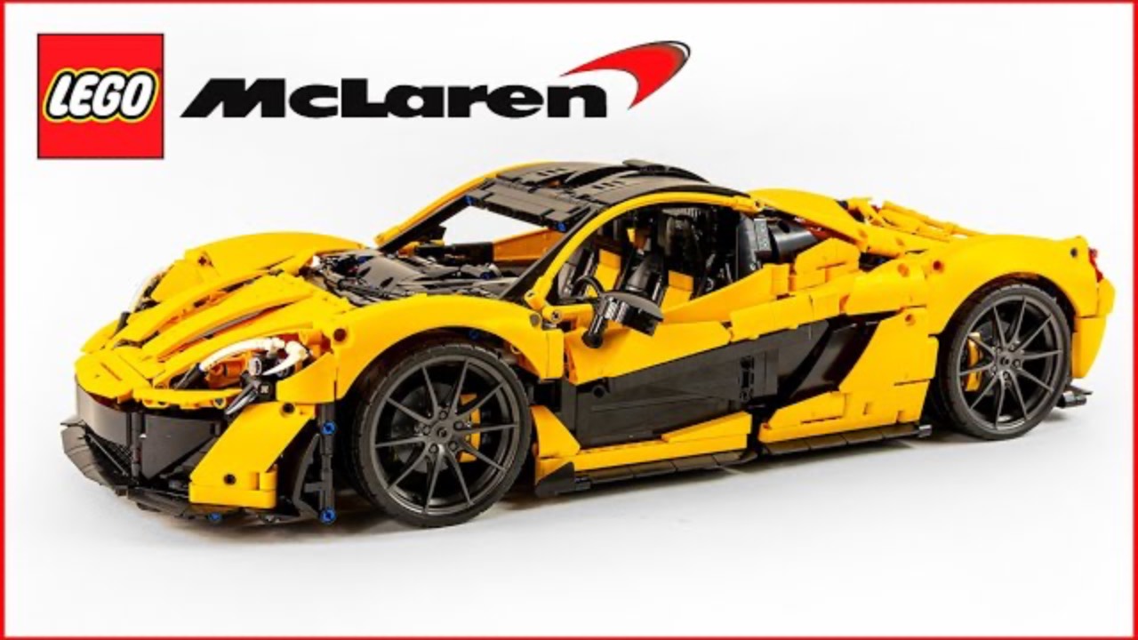 LEGO TECHNIC McLaren P1. Сборка набора