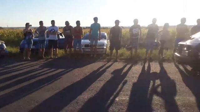 ВАЗ 2108 и ВАЗ 2107 гонки Николаевская обл.