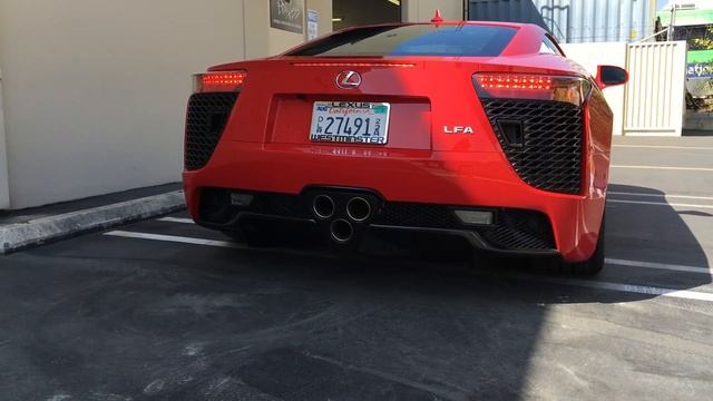 LFA Engine Rev