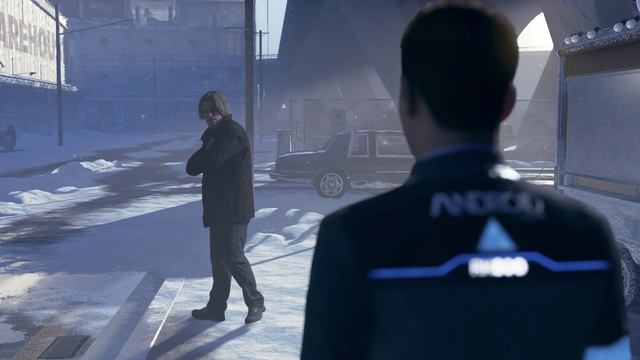 Лучшая концовка Коннор и Хэнк. Сцена после титров Detroit Become Human