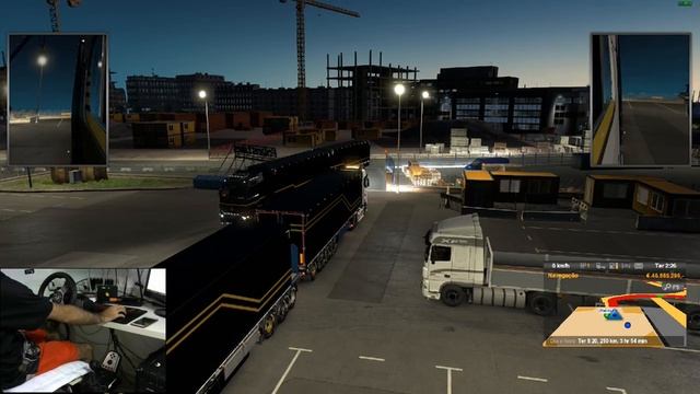Euro Truck Simulator 2 - Rodotrem da Finlândia 34 metros!