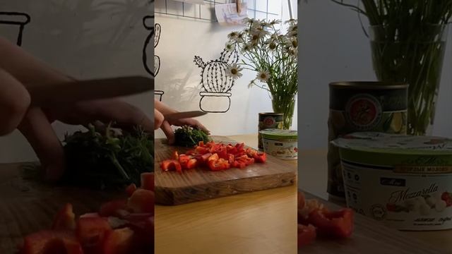 Блюдо из грудки индейки с овощами и сыром моцарелла #блюдоизкабачков #моцарелла #домашняяеда