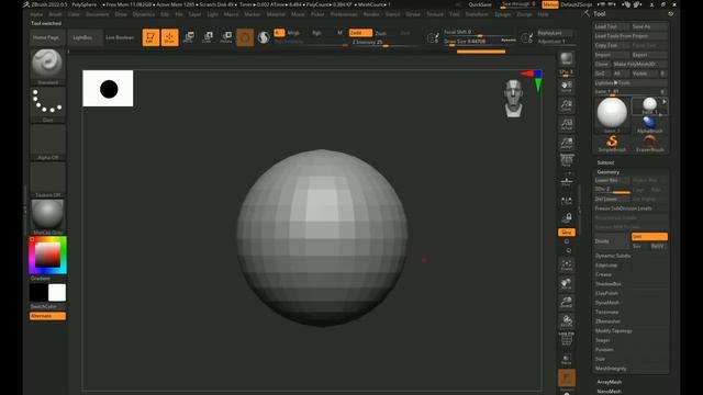 How To Use MicroPoly Pattern in zbrush (720p)