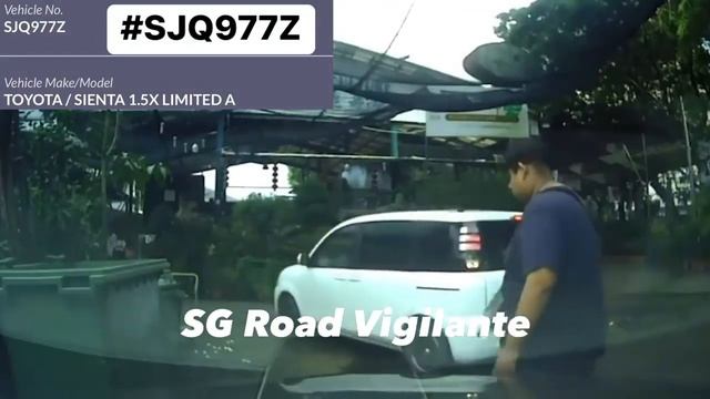 9jul2023 andy floriculture #SJQ977Z toyota sienta hit & run on parked camcar