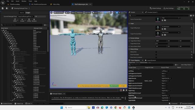 21 - Mixamo to Unreal Engine 5 Retargeting