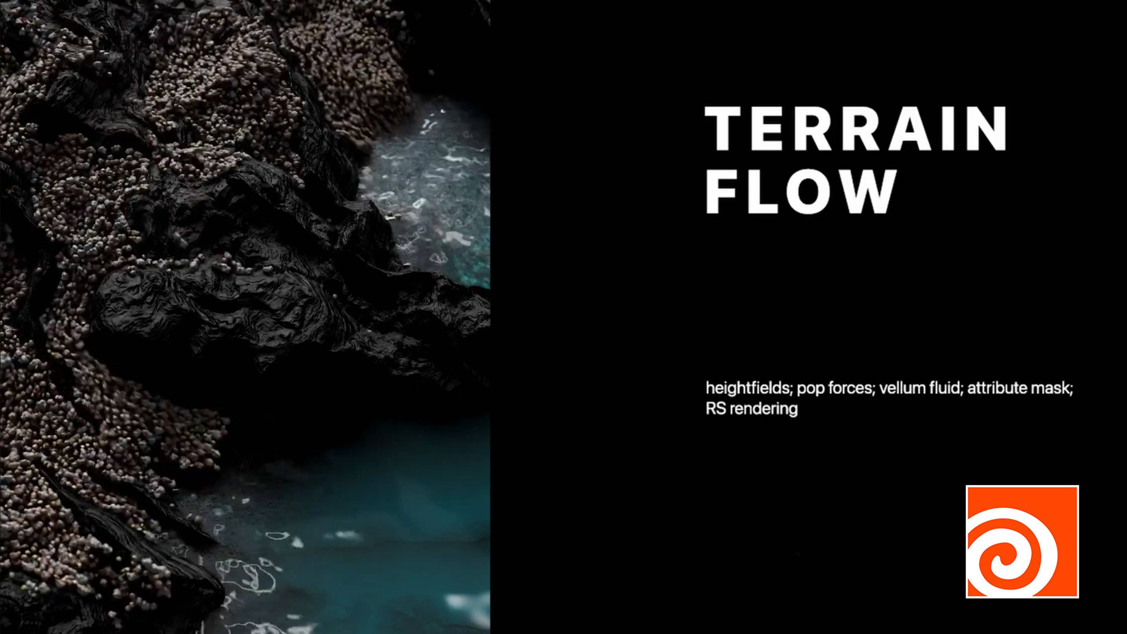 Houdini - Terrain Flow