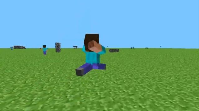 Naj Smesnija Verzija Minecrafta :D  Ludi Steve xD