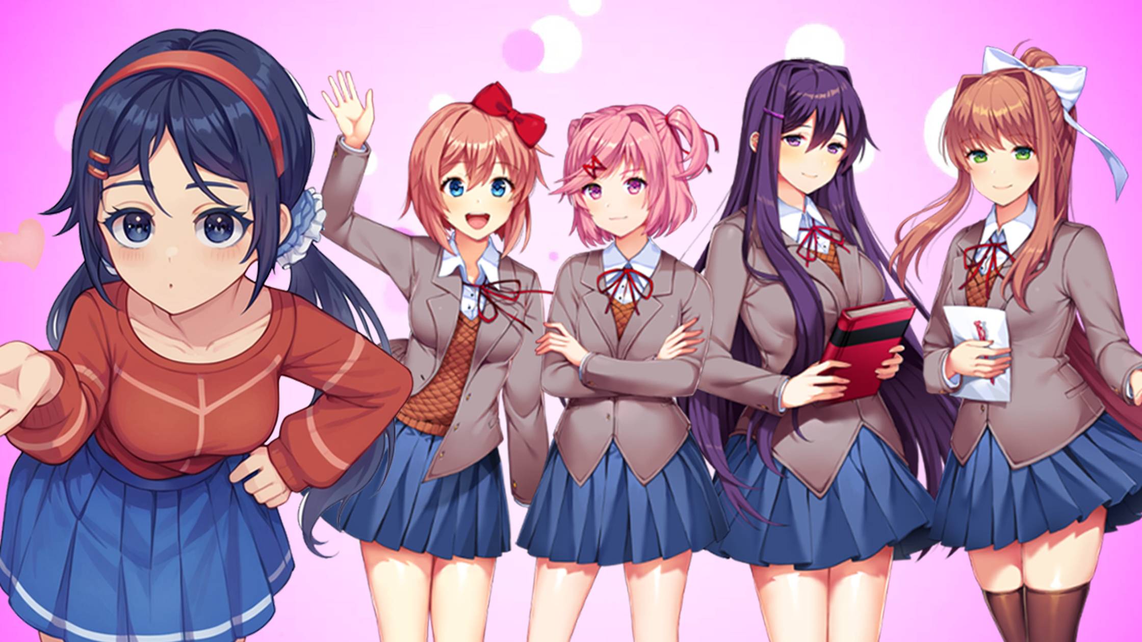 Аниме Рэп Баттл - Miside vs Doki Doki Literature Club