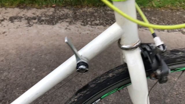 7 speed cow horn road bike