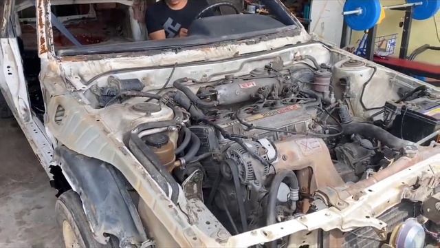 Restoration TOYOTA CAMRY 2.0 1986s _ Rebuild a broken car _ Amazing restoration