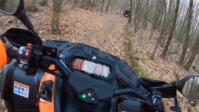 Soft Thursday ride / Can-am Outlander 1000 / Polaris Sportsman 570 / 24.2.2022.