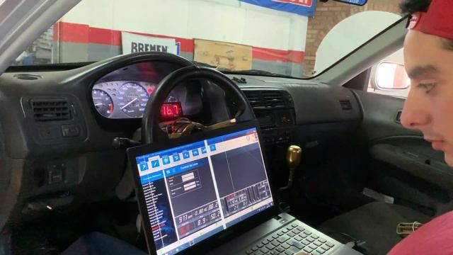 BANQUEAMOS EL HONDA CIVIC SWAP K24!!! | ECU PROGRAMABLE RACETEC R1000