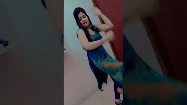 Young Sweet Girl Home Dance