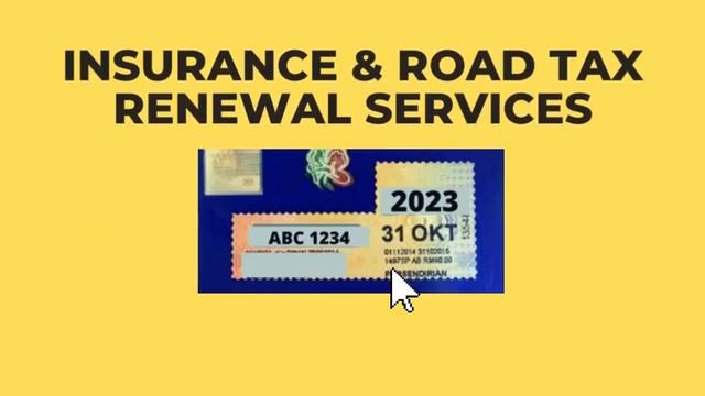 Car Insurance & Road Tax Renewal Services In Malaysia