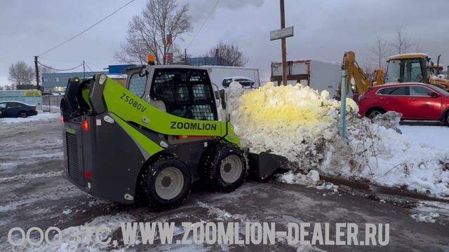 ZOOMLION ZS080V, ZS085V, ZS120V мини-погрузчики