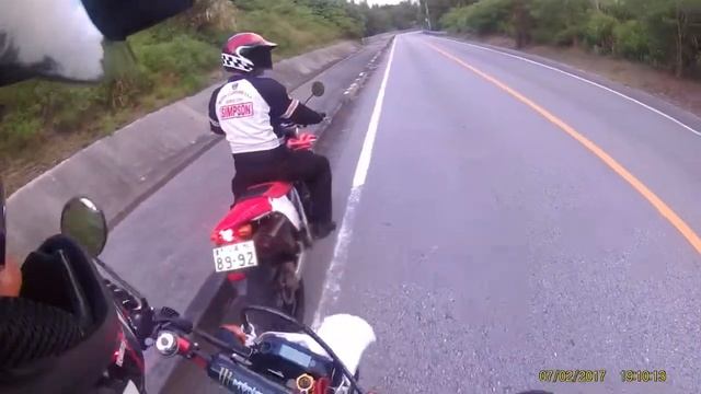 WR250XとXR400でツーリング