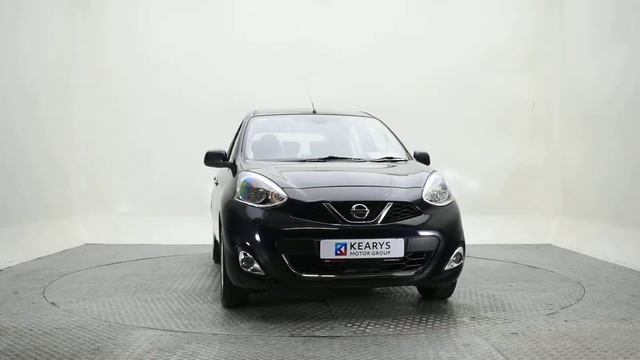 2017 Nissan Micra 1 2 SV E6 4dr Black