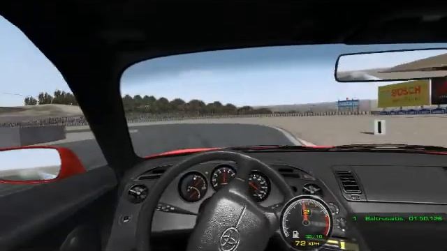 Toyota Supra at Laguna Seca