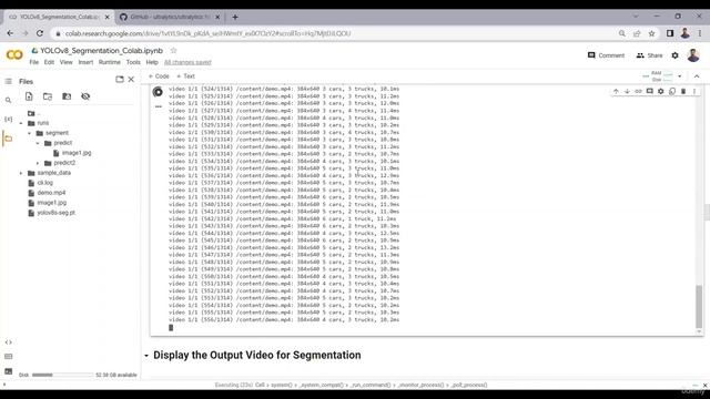 5.2. Run YOLOv8 Segmentation on Google Colab