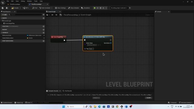 5 - Initialize Cube Reference Actor