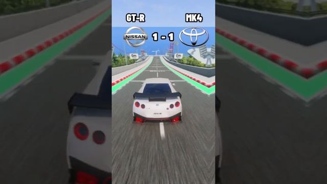 Nissan GT-R 🆚 Toyota Supra MK4 ! 🚗