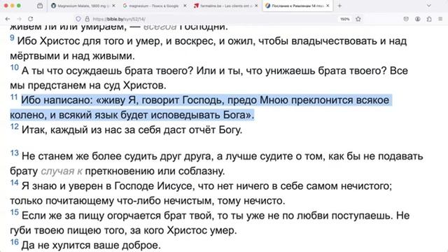 94.Римлянам 14_11-12