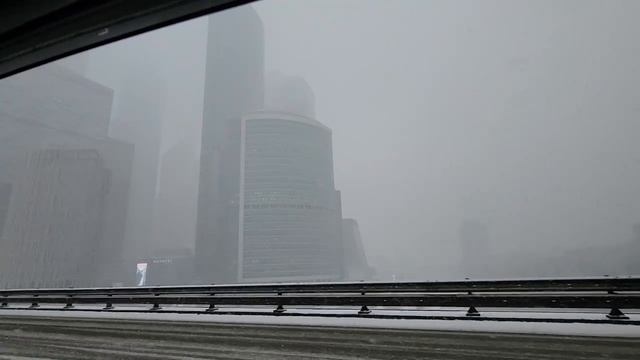 ❄️Сильный снегопад накрыл Москву❄️